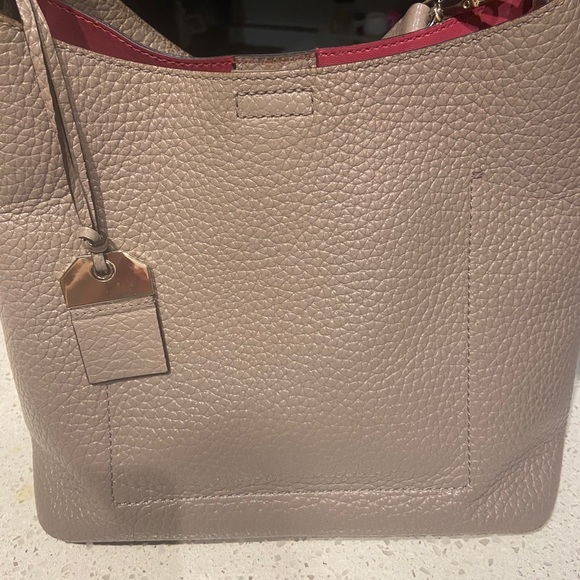 Taupe Kate Spade Purse - Picture 1 of 7